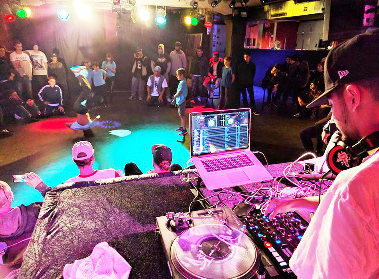 DJ Pult im Musikzentrum